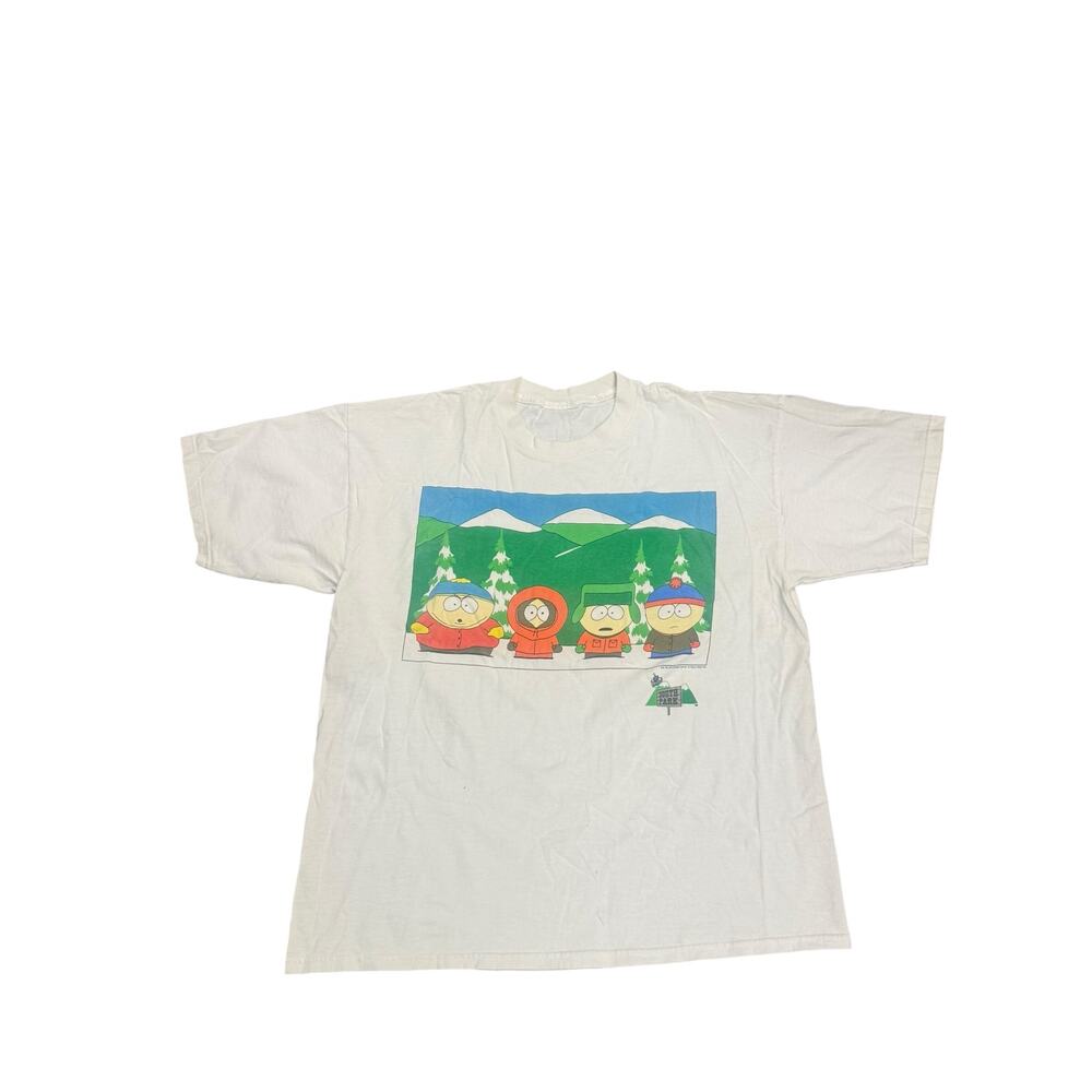 Vintage South Park Character T-Shirt – White